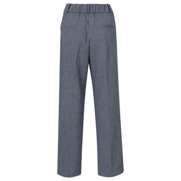 Yaya Woven wide leg trousers blauw