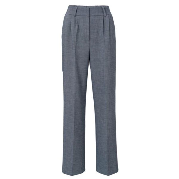 Yaya Woven wide leg trousers blauw