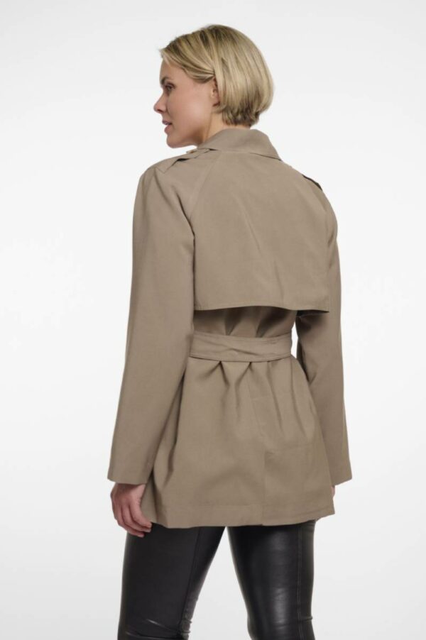 Rino & Pelle Short trenchcoat khaki