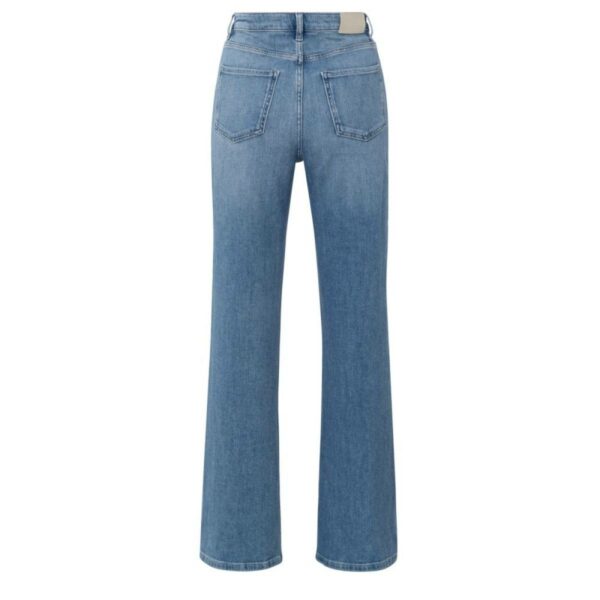 Yaya Wide-leg denim jeans (L32) BLUE DENIM