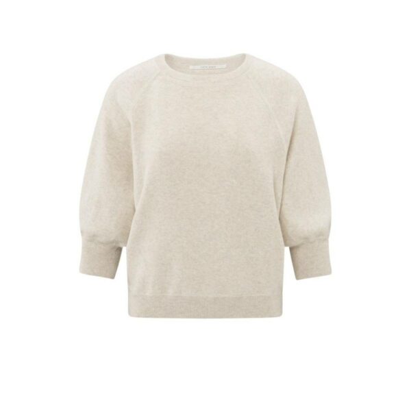 Yaya Sweater with raglan sleeves NATURE MELANGE