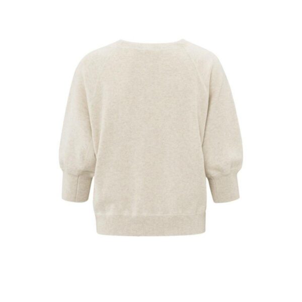 Yaya Sweater with raglan sleeves NATURE MELANGE