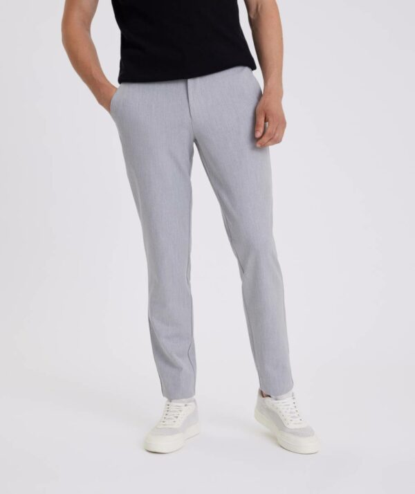Plain Joshpl 805 light grey melange
