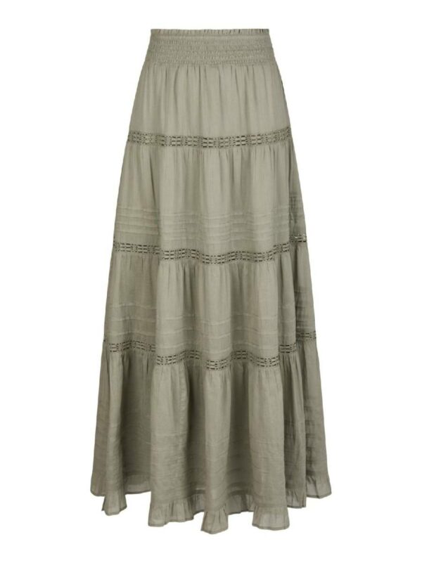 Neo Noir Felicia s voile skirt groen