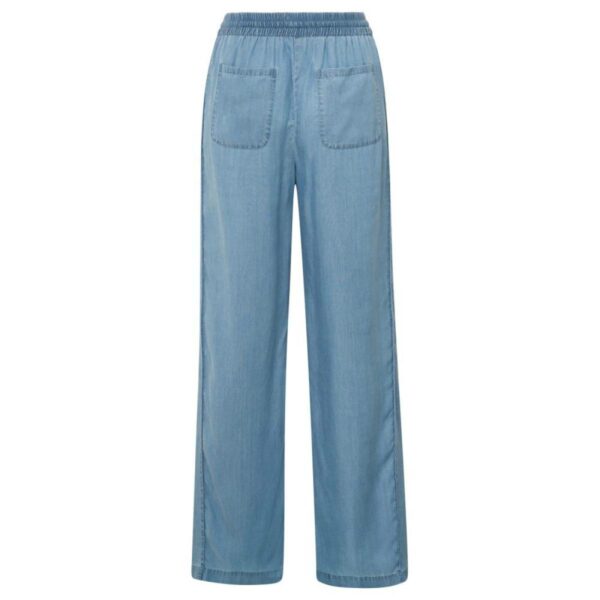 Yaya Chambray trousers CHAMBREY