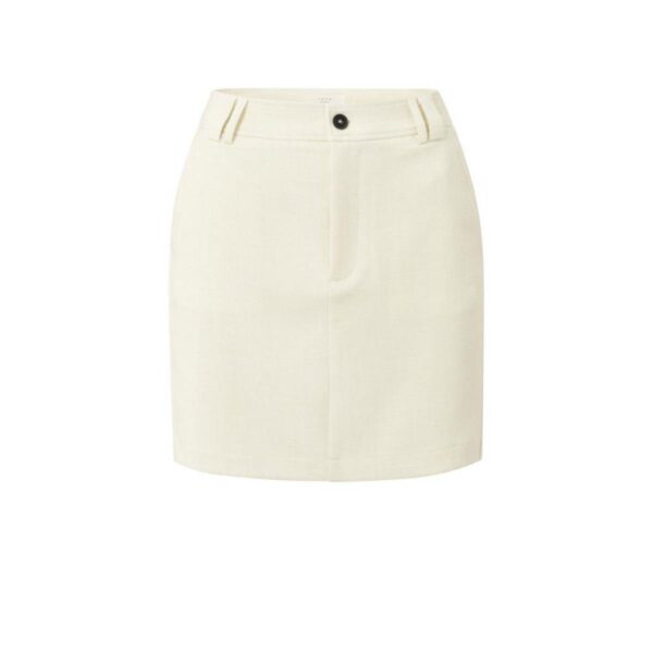 Yaya Woven mini skirt SUMMER SAND MELANGE