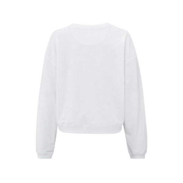 Yaya Oversized sweatshirt PURE WHITE