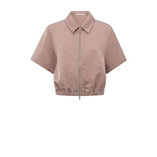 Yaya Satin jacket roze