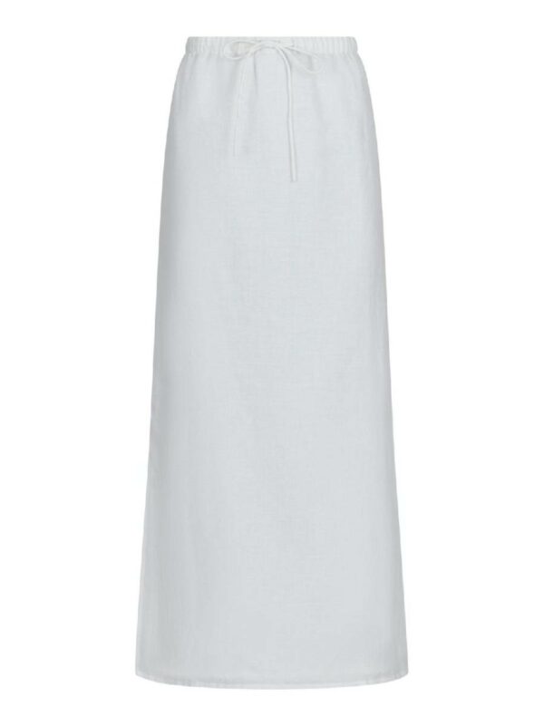 Neo Noir Noa Linen Skirt wit