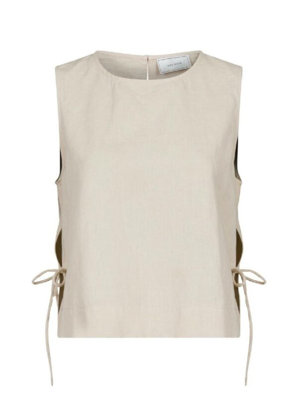 Neo Noir Svetlana linen top