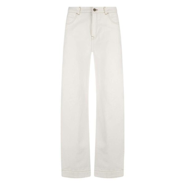 Nukus Abby Pants Denim Embroidery