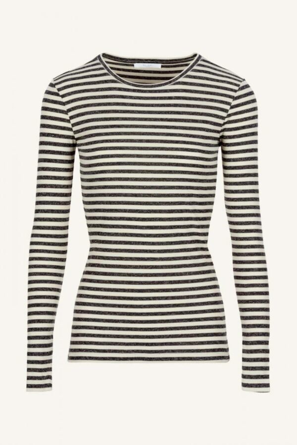By Bar Basic ls stripe top
