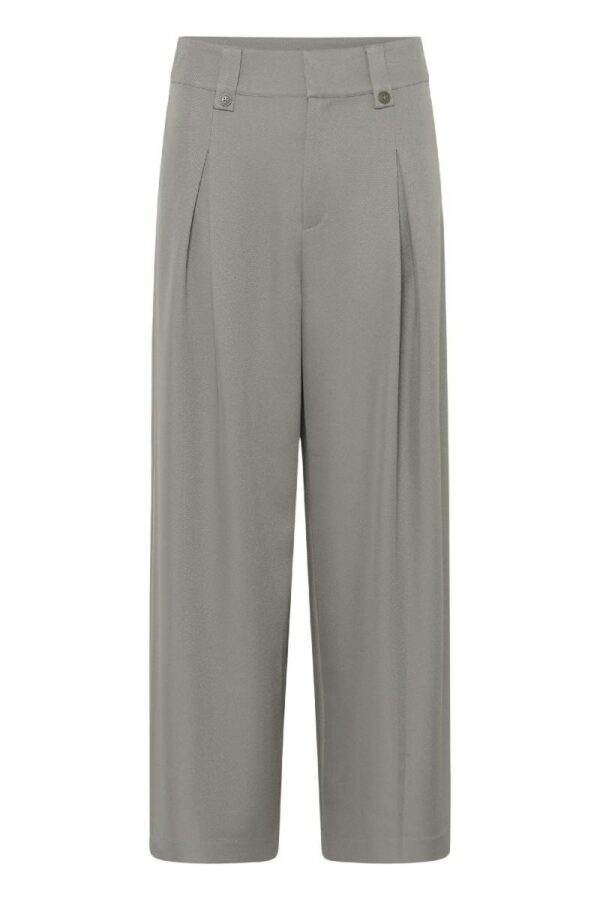My Essential Wardrobe Disa high wide pant groen