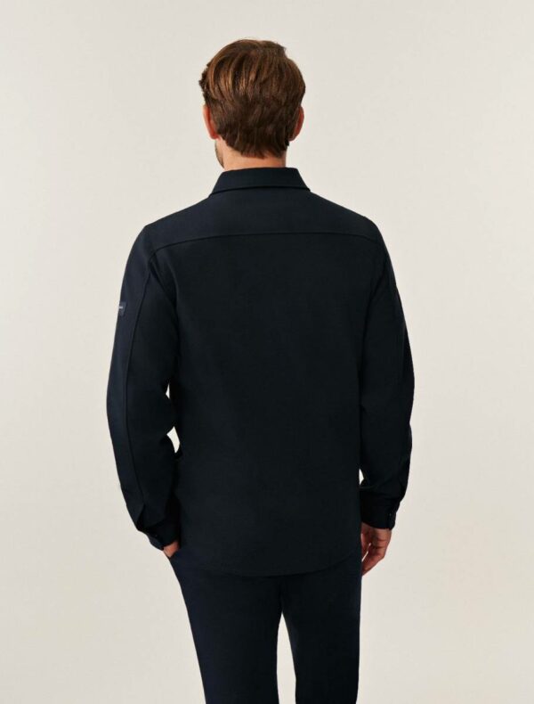 Cavallaro Zerino Overshirt donkerblauw