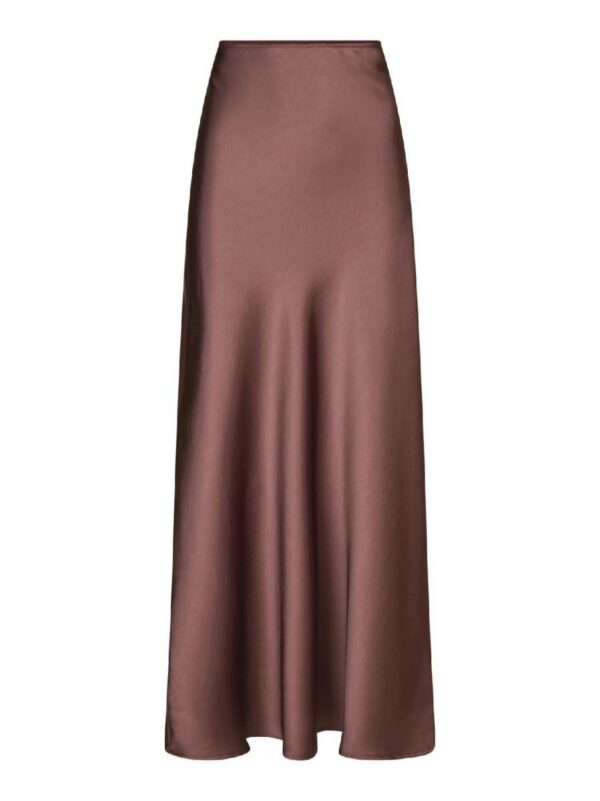 Neo Noir Vicky heavy sateen skirt