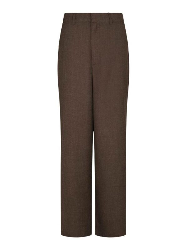 Neo Noir Emmett melange pants donkerbruin