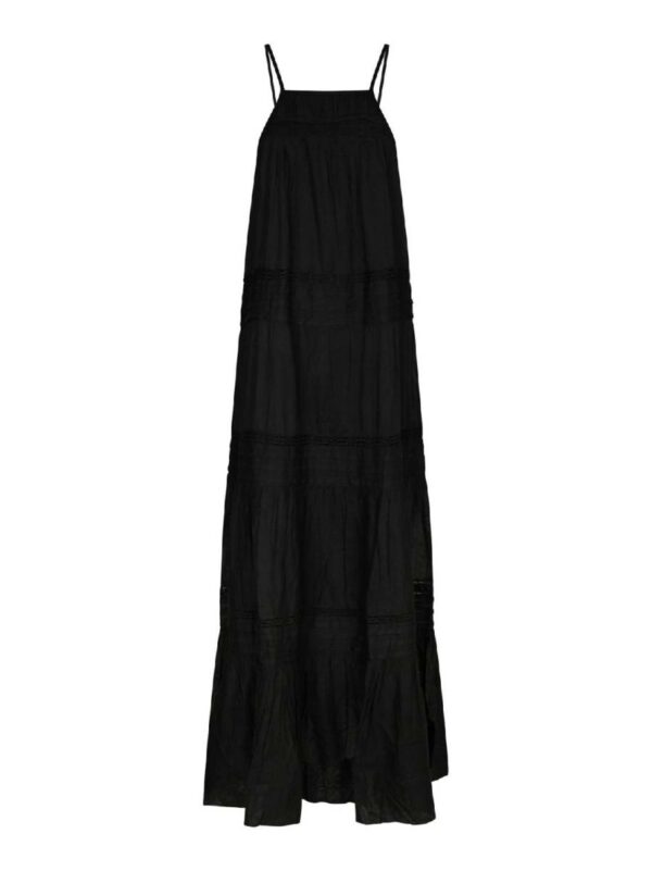 Neo Noir Martina S Voile dress zwart