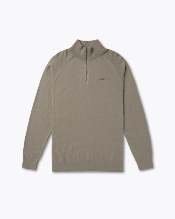 Den Ham Scissor Raglan Half zip LLB