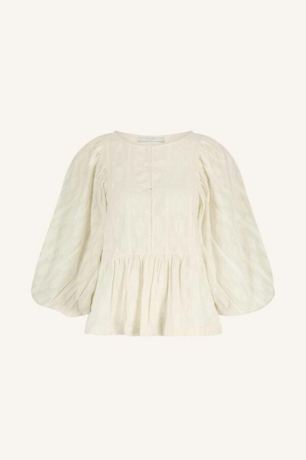 By Bar Avelon dobby blouse