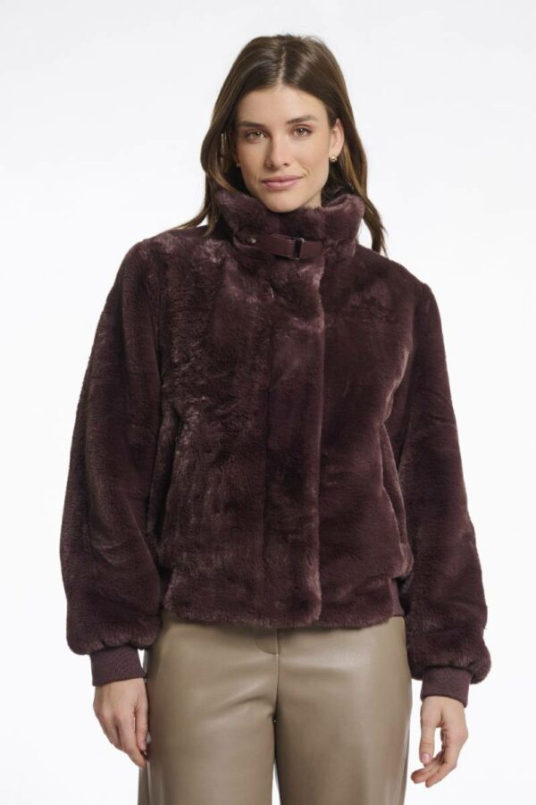 Rino & Pelle Short fake fur jacket