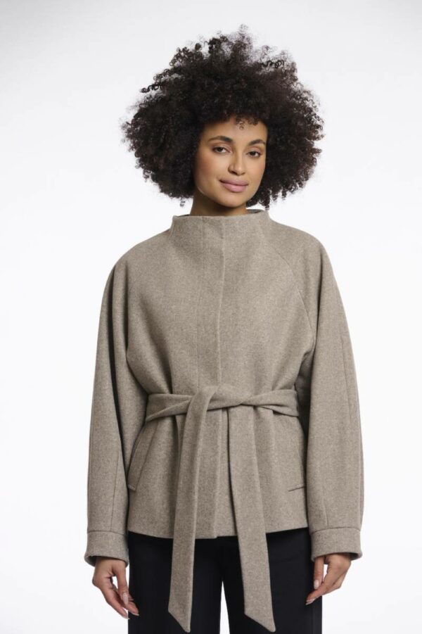 Rino & Pelle Short coat with collar