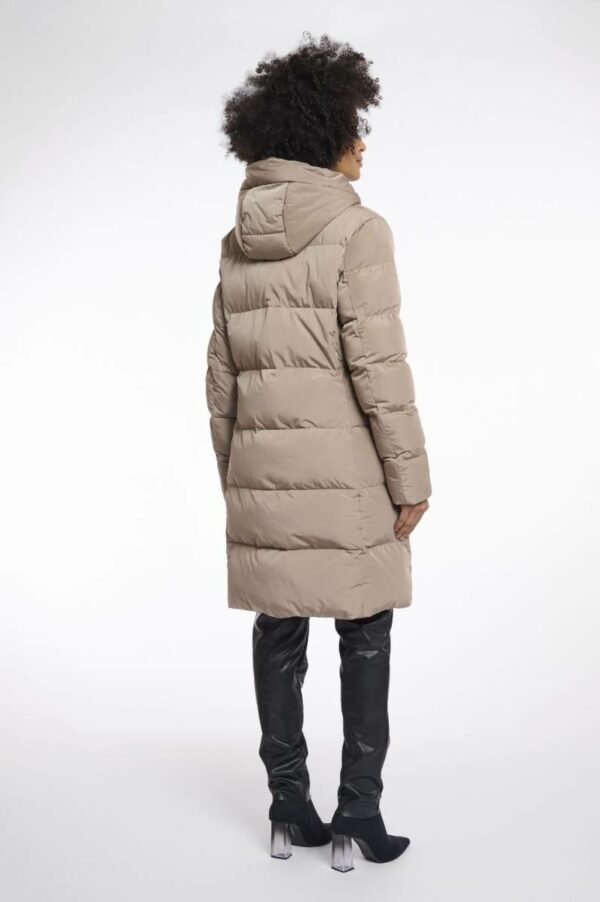 Rino & Pelle Long padded hooded coat