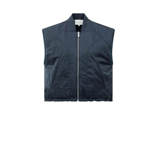 Yaya Omkeerbare bodywarmer donkerblauw