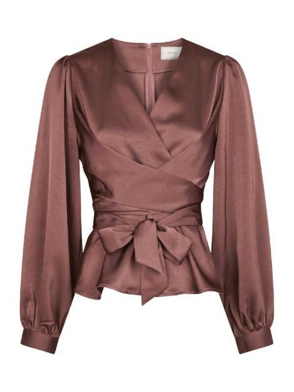 Neo Noir Rista heavy sateen blouse