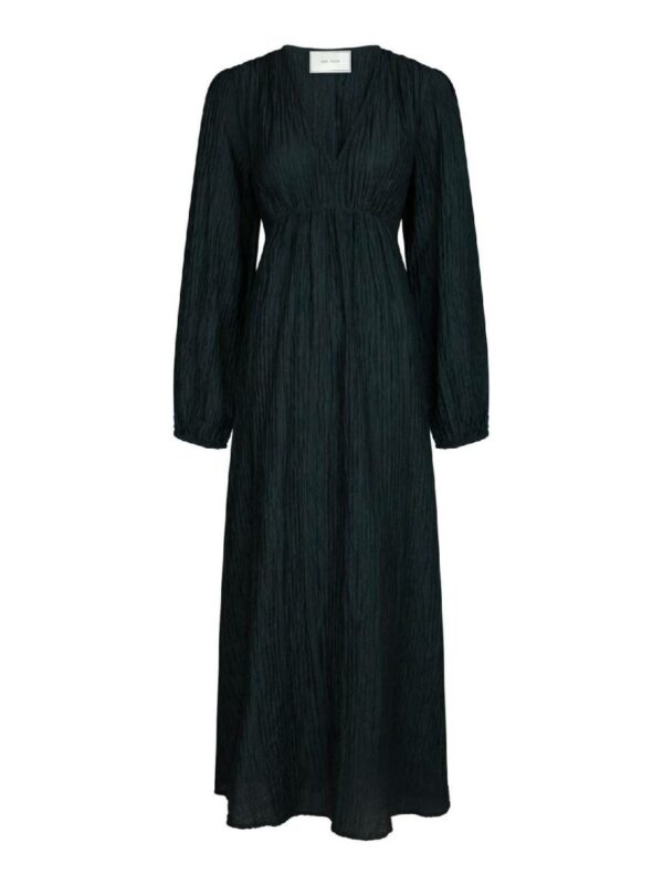 Neo Noir Silfi crepe dress donkerblauw
