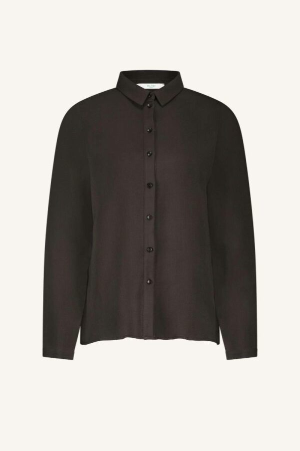 By Bar Donna satin stripe blouse
