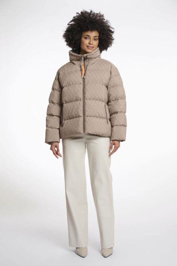 Rino & Pelle Structure padded jacket