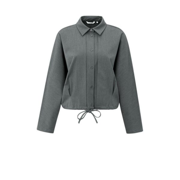 Yaya Blouse jacket with waist pleat