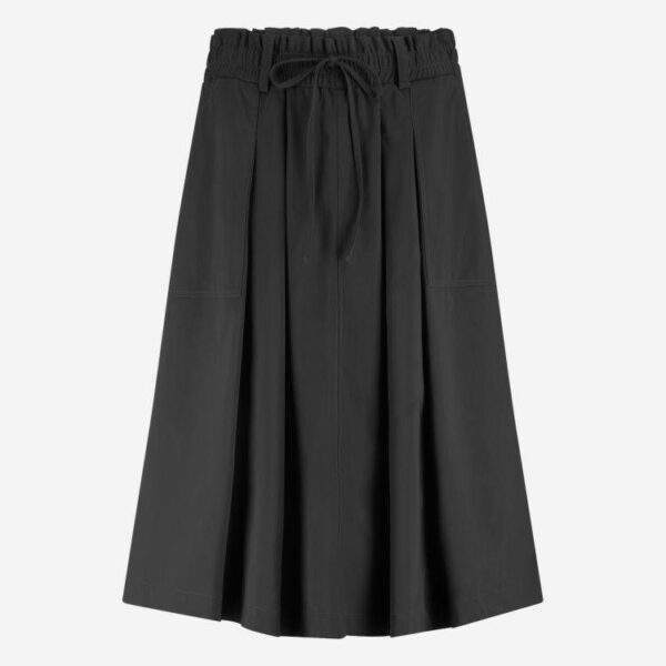 Jane Lushka Raffaele skirt technical jersey grijs