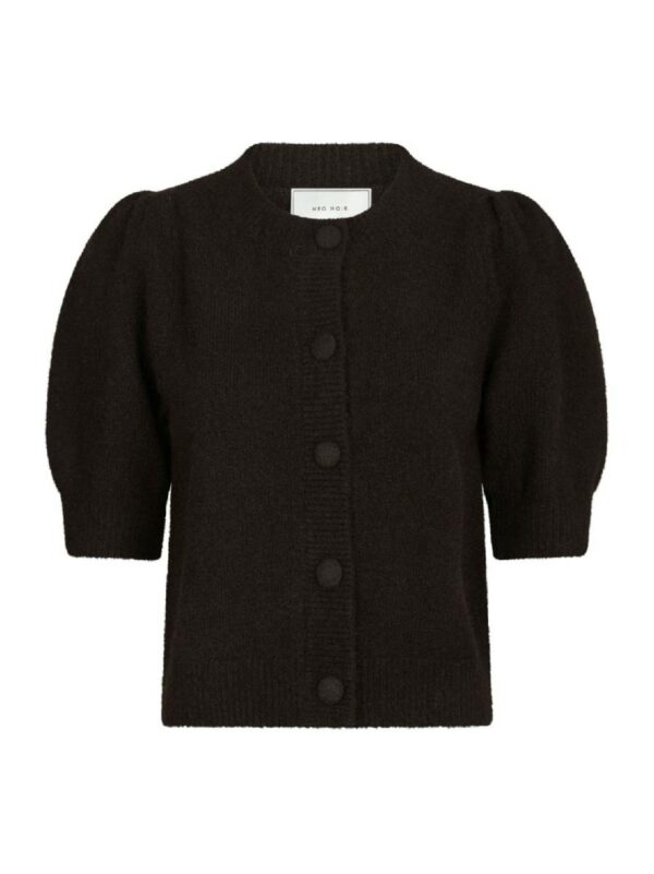 Neo Noir Trudy knit cardigan donkerbruin