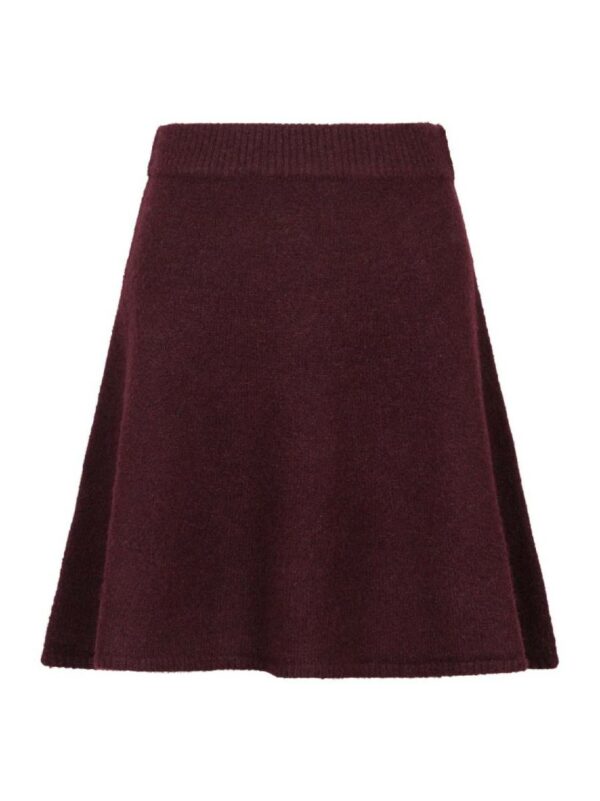Neo Noir Gisa Knit Skirt bordeaux