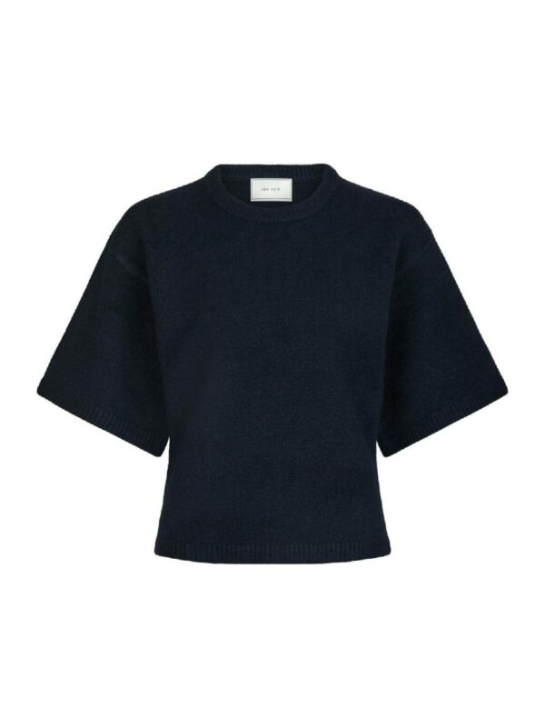 Neo Noir Asha Knit Tee donkerblauw