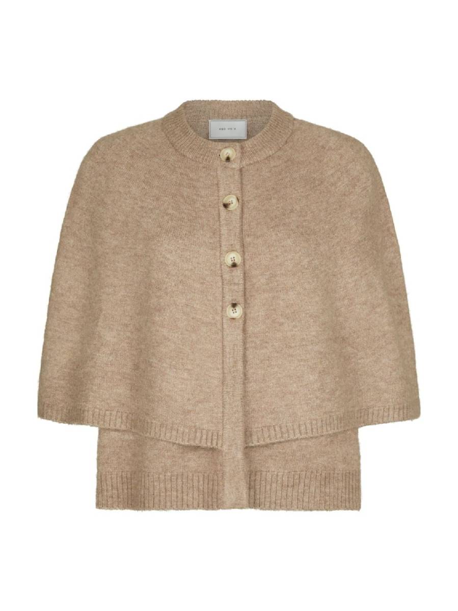 Neo Noir Josei double knit cape beige