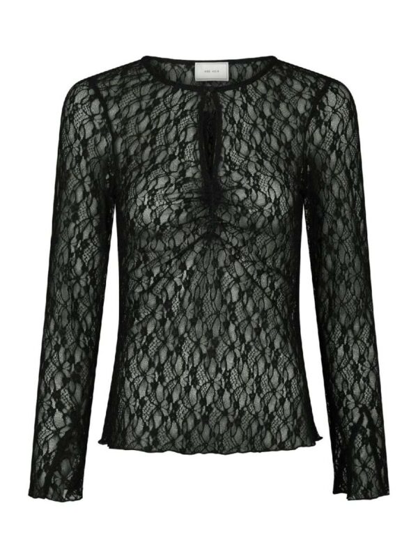 Neo Noir Matria lace blouse