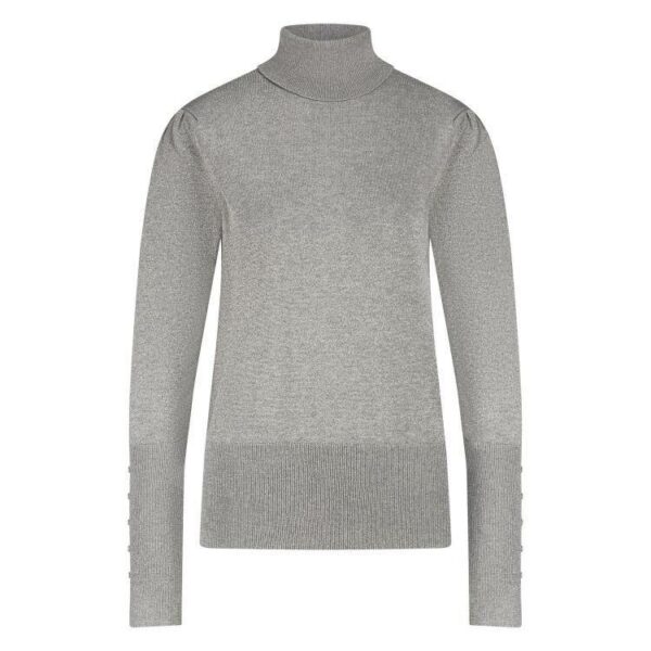 Nukus Sylvia Pullover Lurex grijs