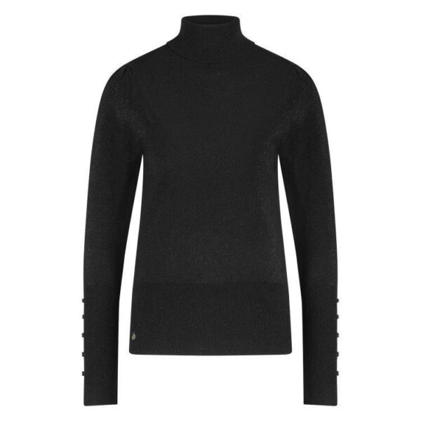 Nukus Sylvia Pullover Lurex zwart