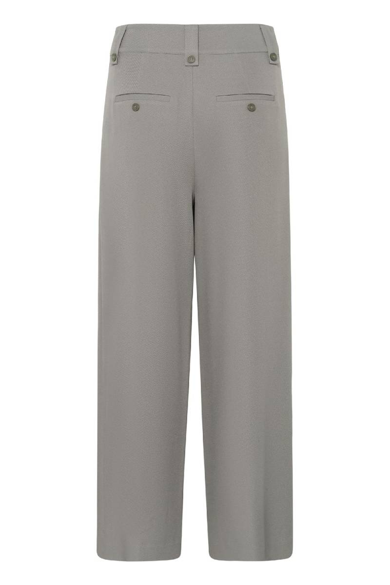 My Essential Wardrobe Disa high wide pant groen