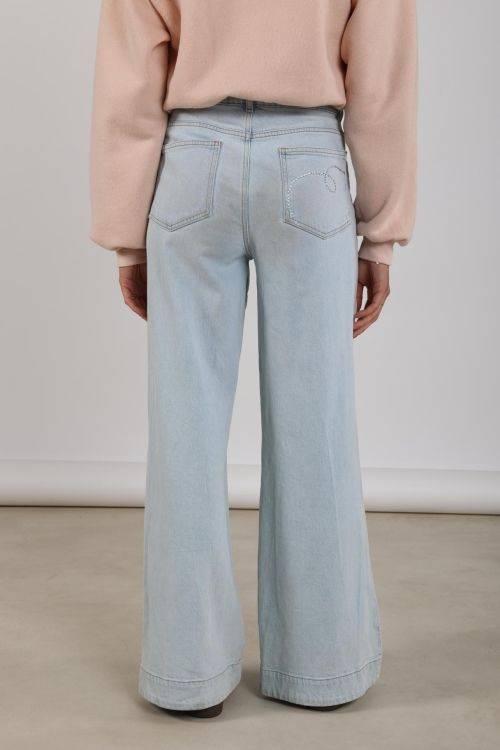 Nukus Abby Pants Denim Strass