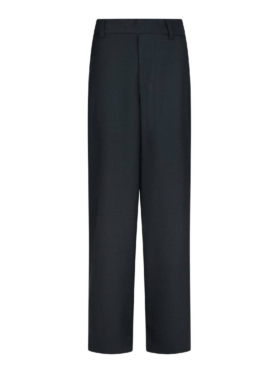 Neo Noir Emmet melange pants donkerblauw