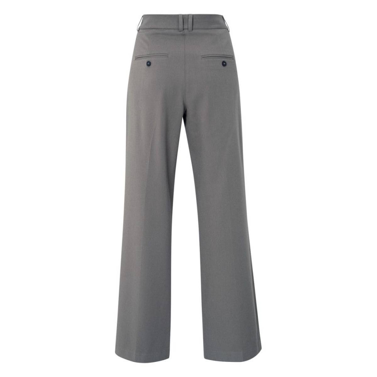 Yaya Geweven broek met plooien