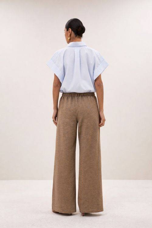 By Bar Pixie chambray blouse