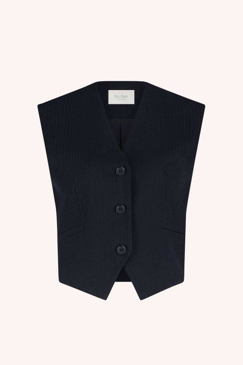 By Bar Lynn copper stripe gilet