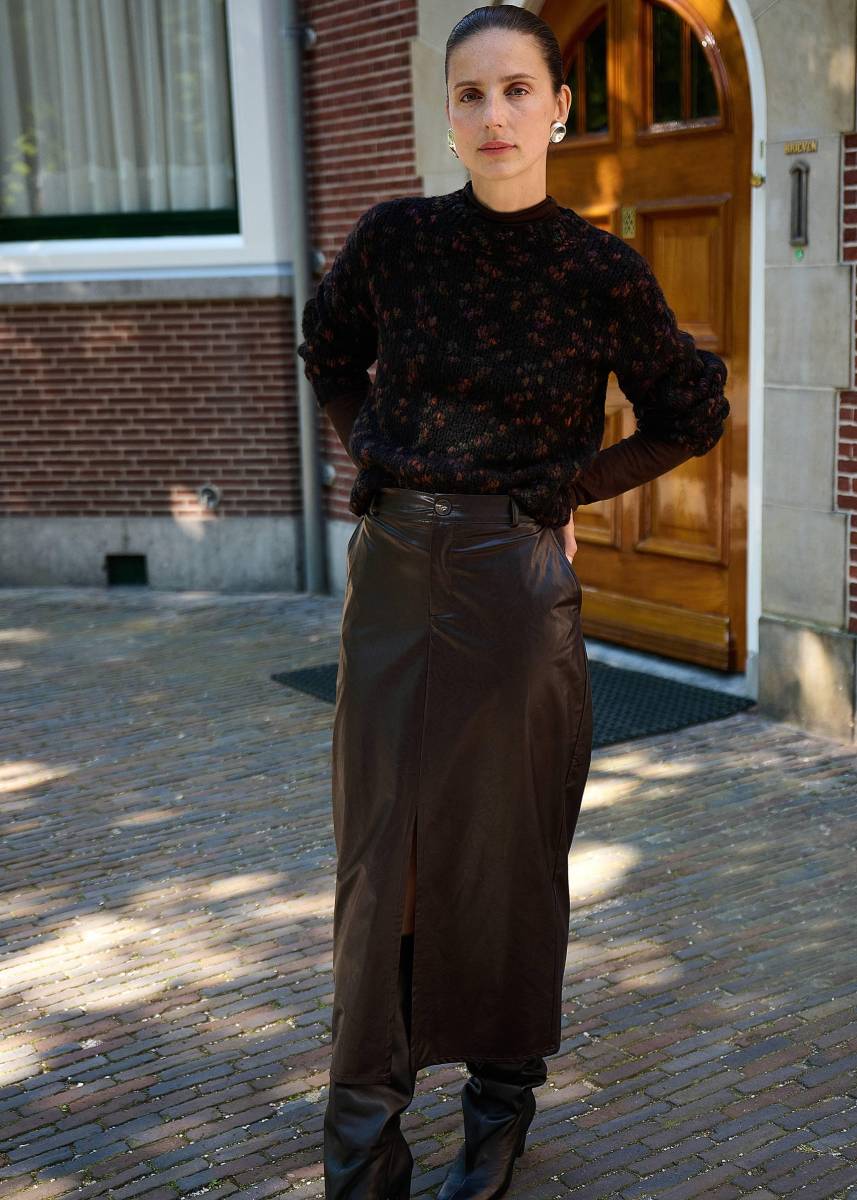 Jane Lushka Rill Skirt bruin