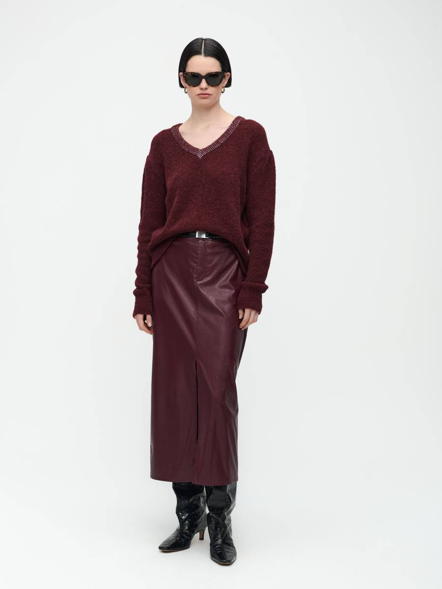 Jane Lushka Rill Skirt bruin