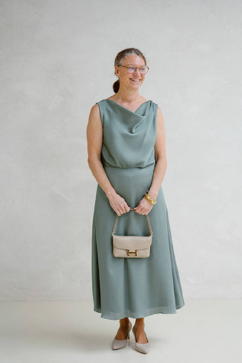 Swing Cocktailjurk groen 5AK04900-587