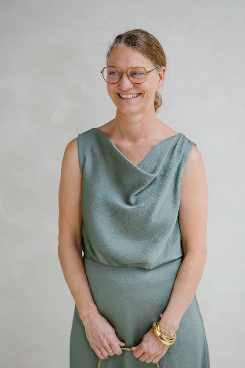 Swing Cocktailjurk groen 5AK04900-587